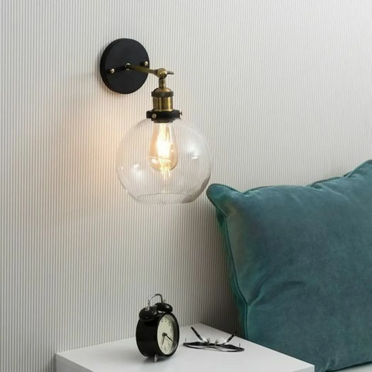 Wilburn 1 - Light Brass Armed Sconce - Image 1