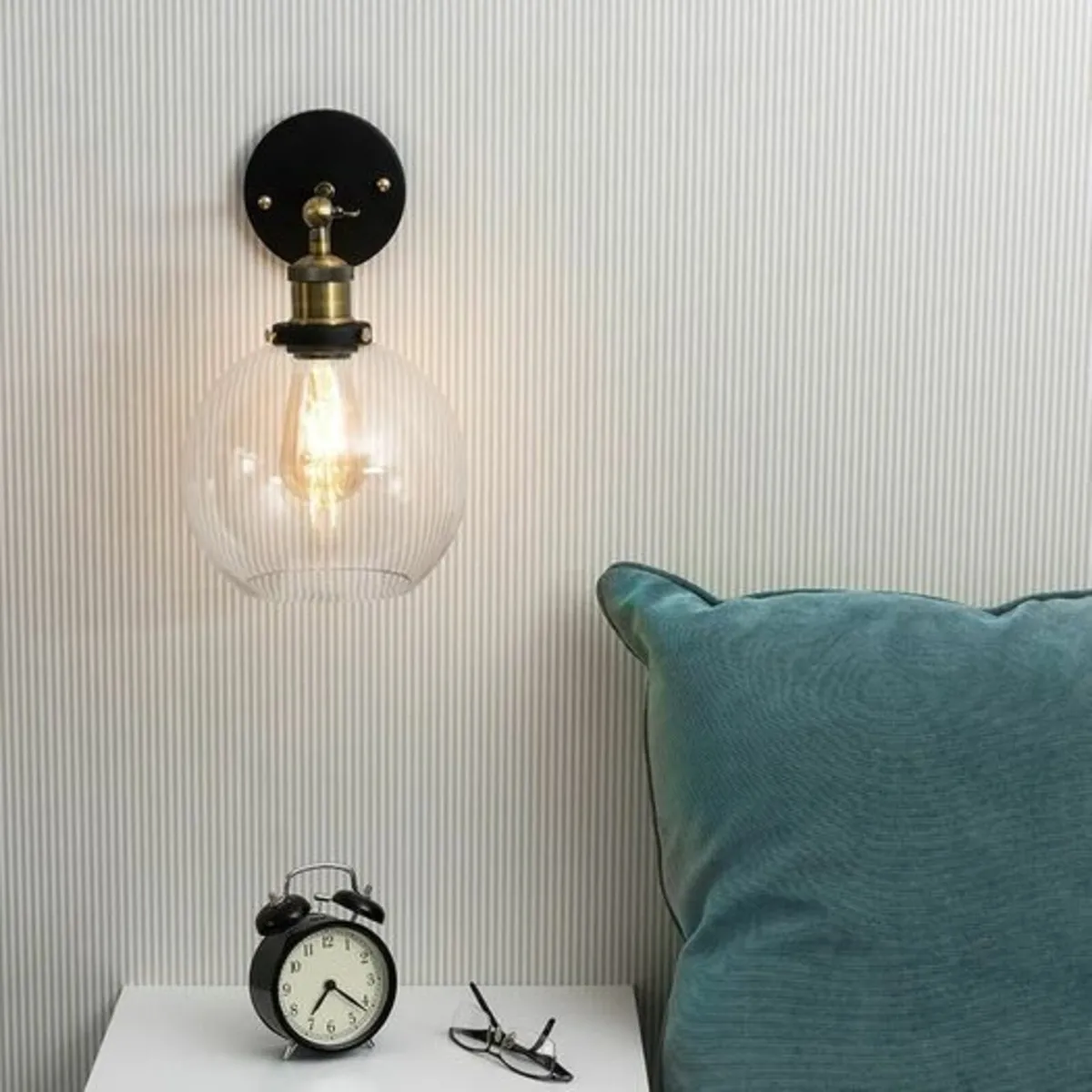 Wilburn 1 - Light Brass Armed Sconce - Image 2