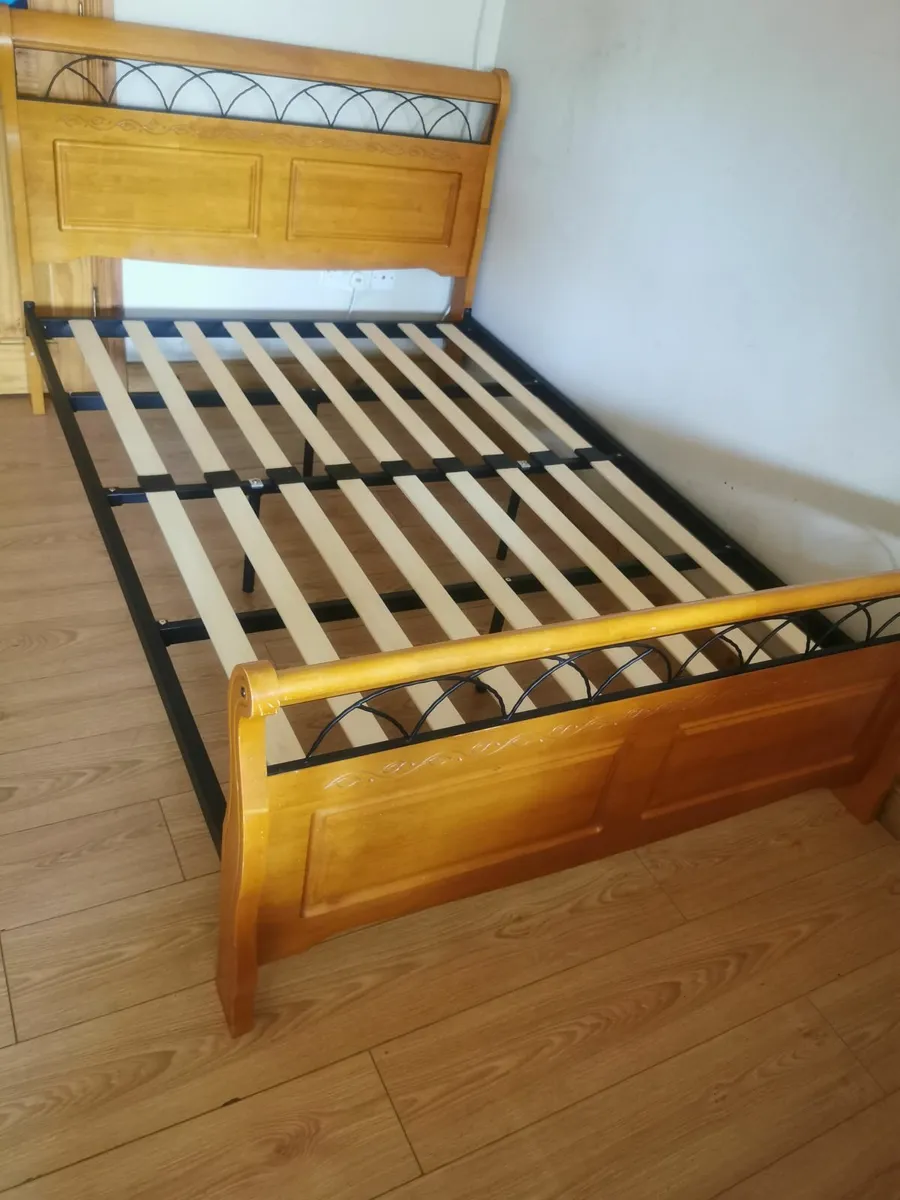 Solid Quality Sturdy Modern Double bed frame - Image 1