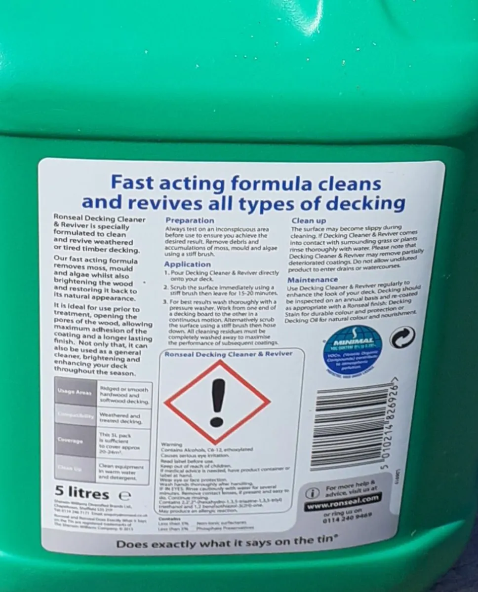 Decking Cleaner & Reviver - Image 2
