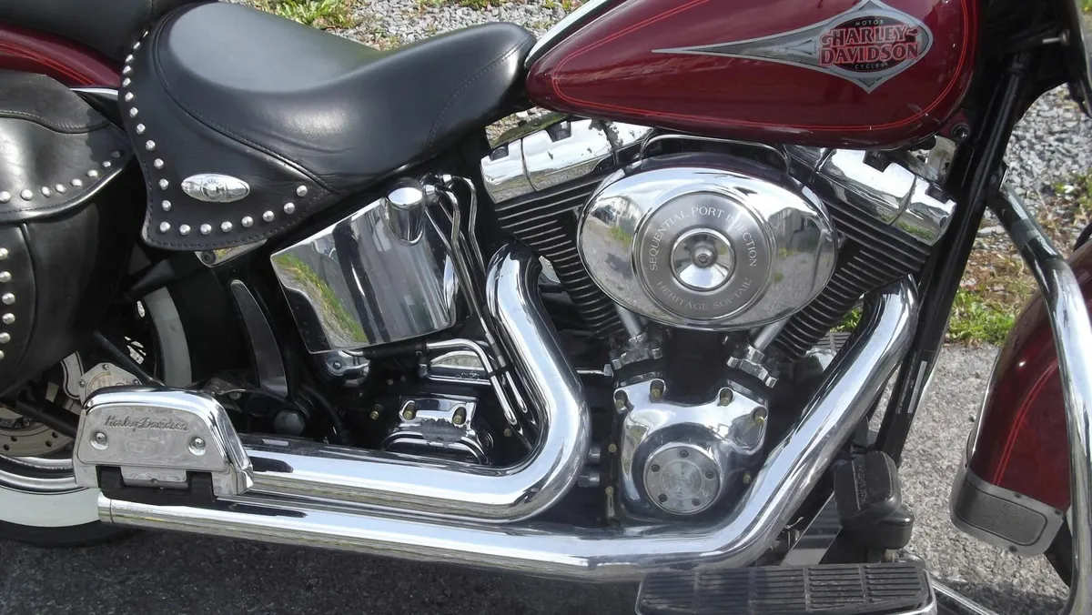 HARLEY DAVIDSON  , 01 HERITAGE & FATBOYTRADE UP - Image 2