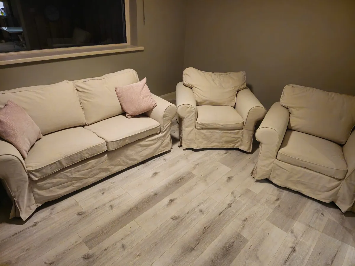 3+2+1 suite of furniture couch for sale - Image 3