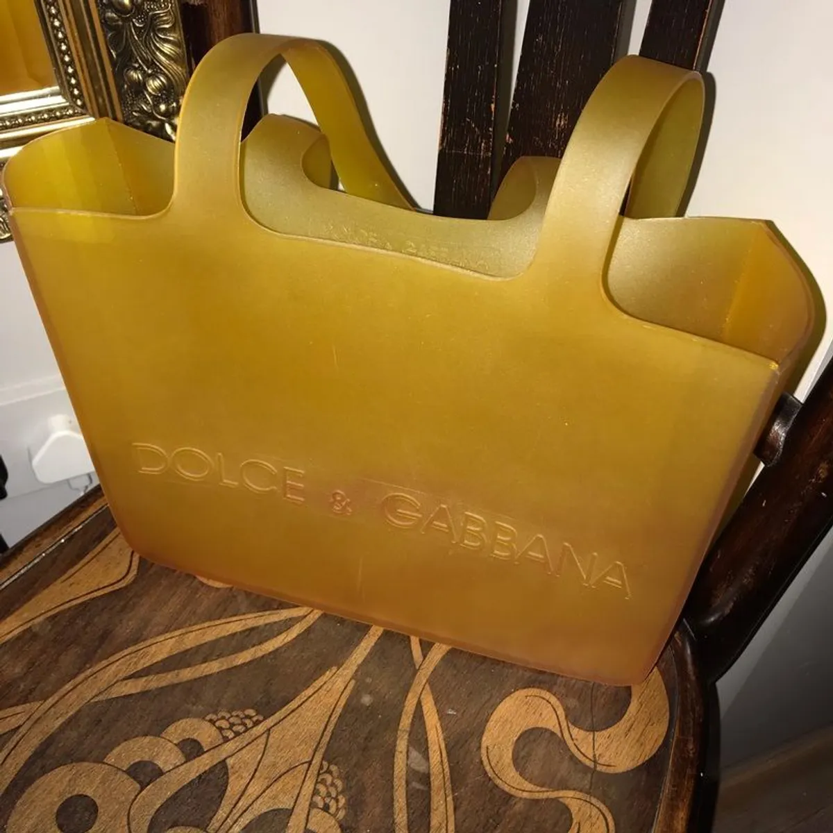Dolce and Gabbana medium jelly bag - Image 3