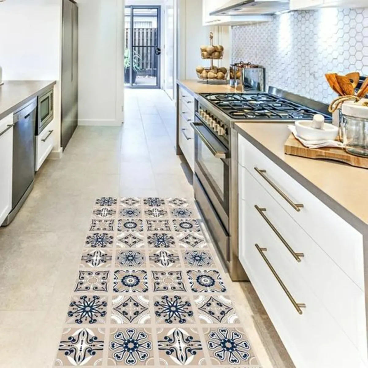 Riverelle Skiathos Kitchen Mat 72x100 cm - Image 1