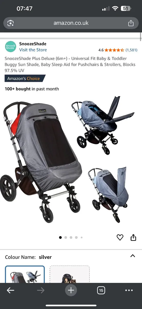 Sunshade for buggy - Image 1
