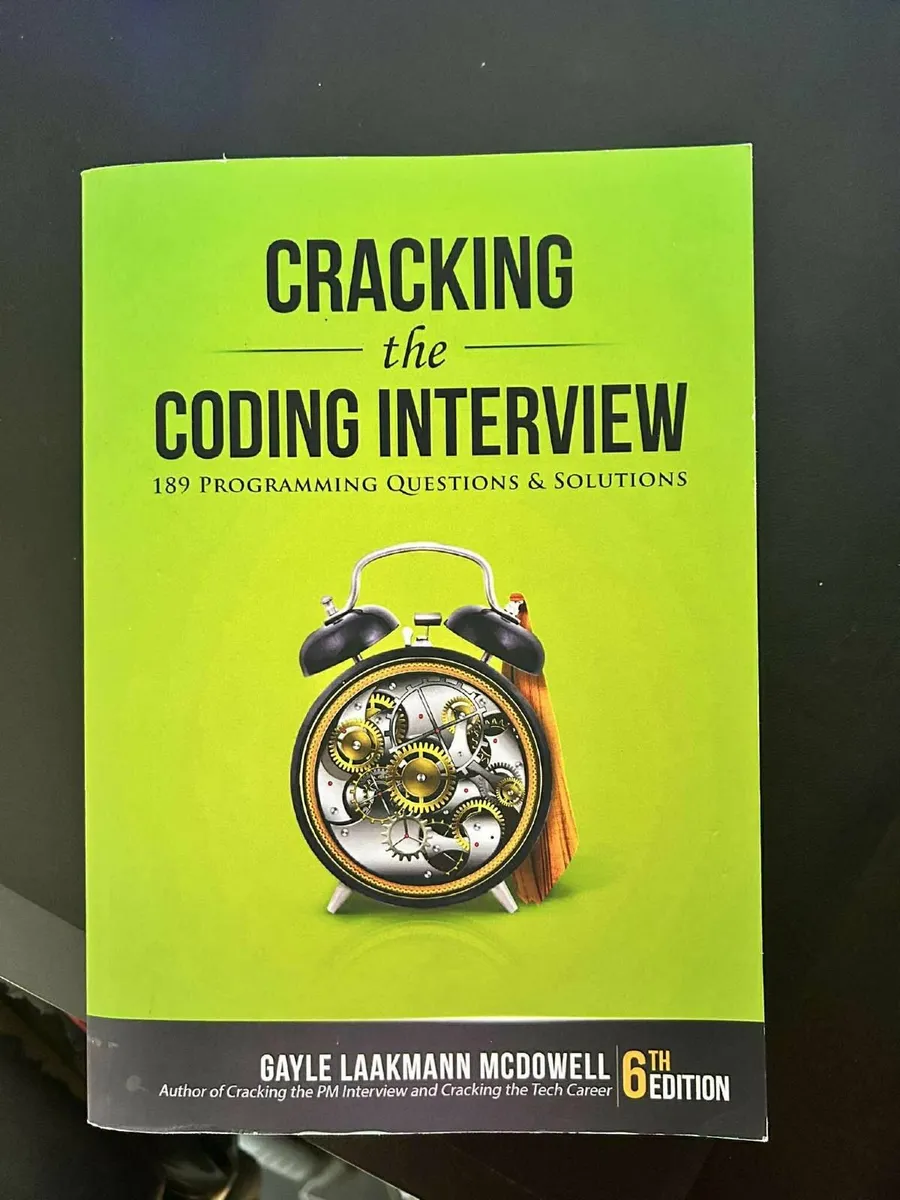 Cracking the Coding Interview book - Image 1
