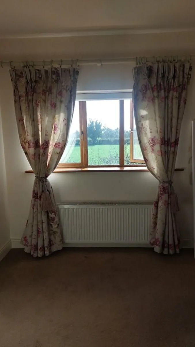 Fleece lined Curtains for sale - Image 1