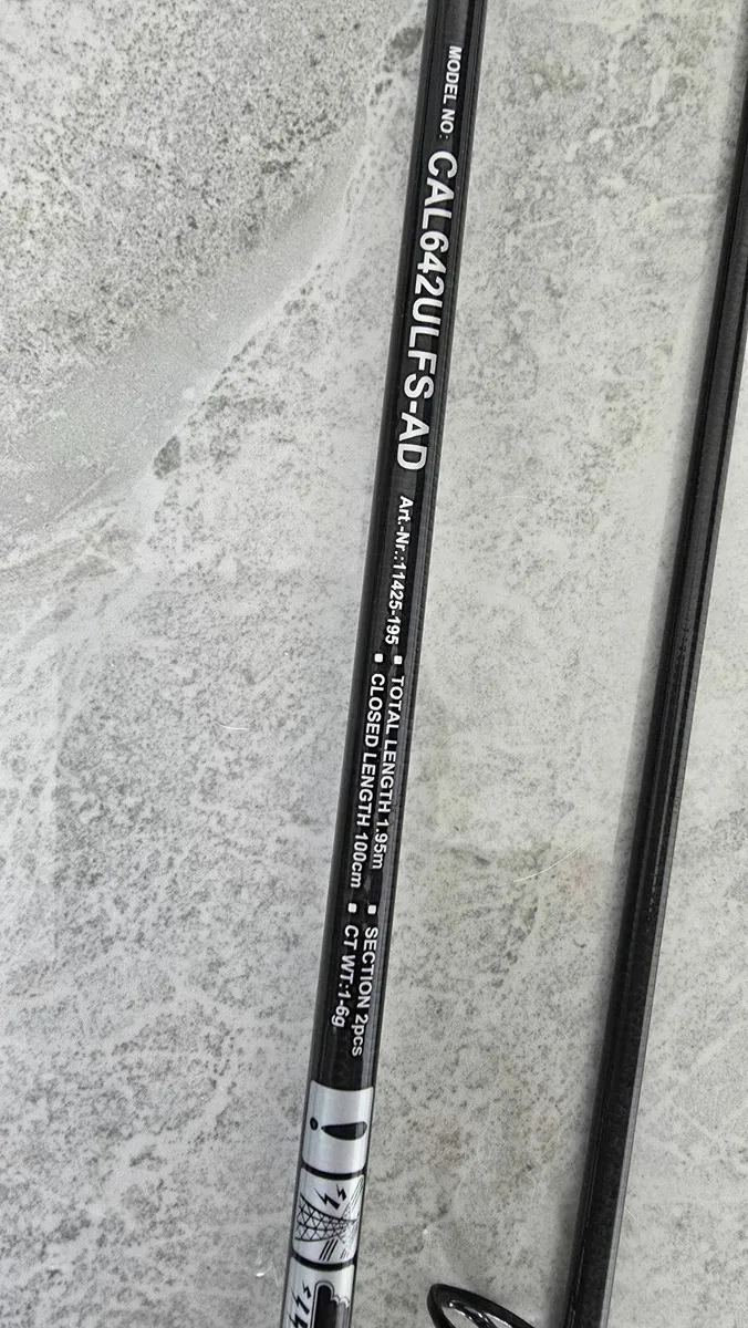 Fishing rods Daiwa Caldia LIGHT SPIN rod 1.95m 1-6 - Image 2