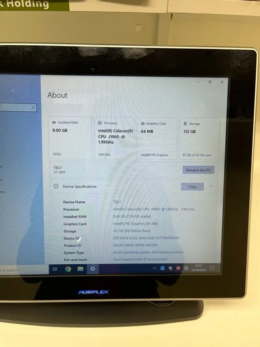 Posiflex XT-3815 EPOS system - Image 2