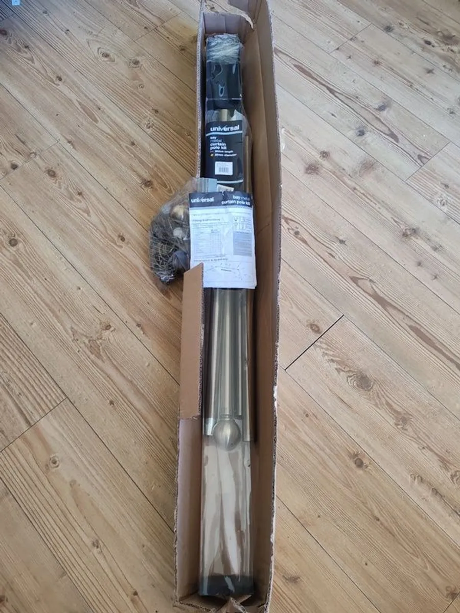 Bay Window Curtain Pole - Image 2