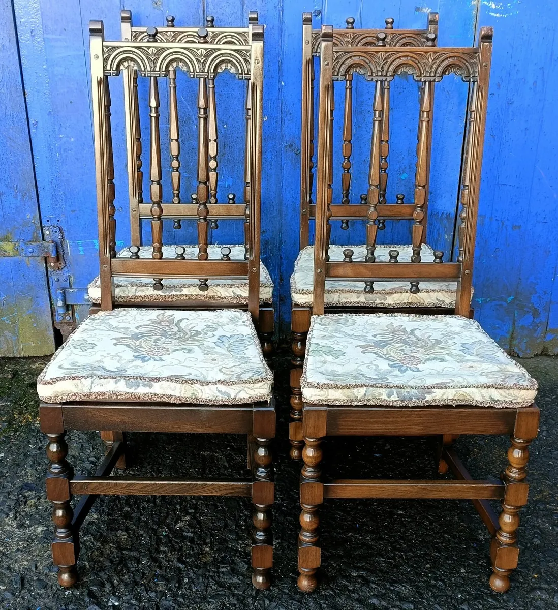 ERCOL DINING CHAIRS - Image 2