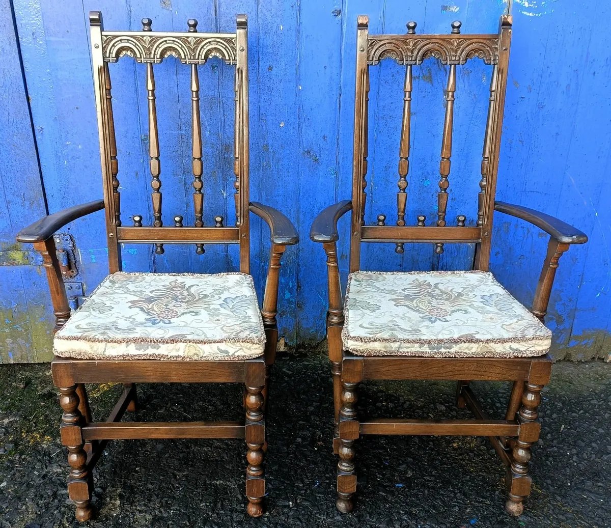 ERCOL DINING CHAIRS - Image 3