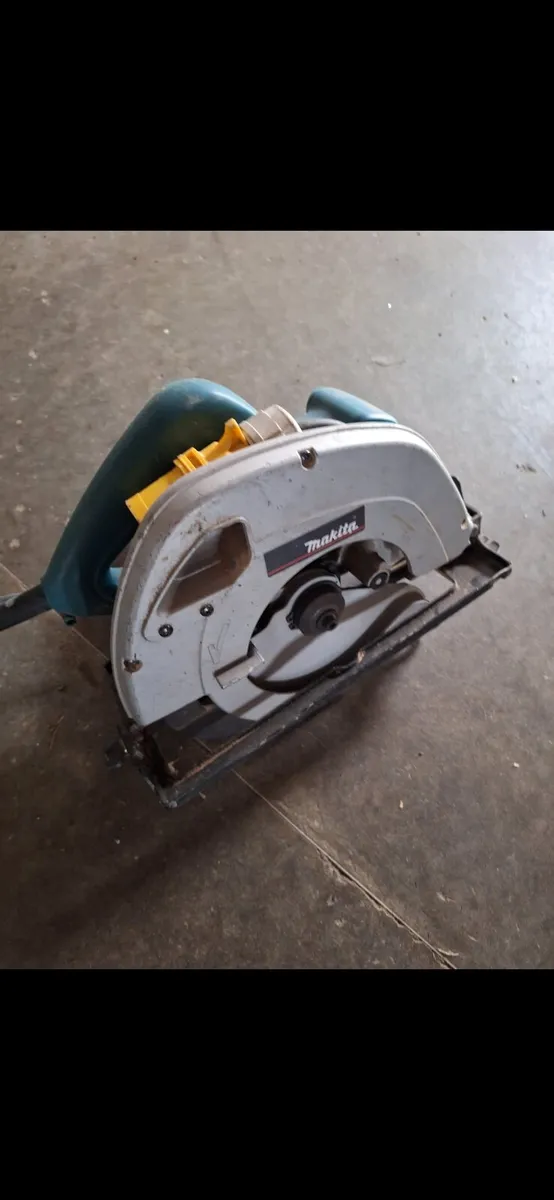 Makita 110v 7" saw - Image 2