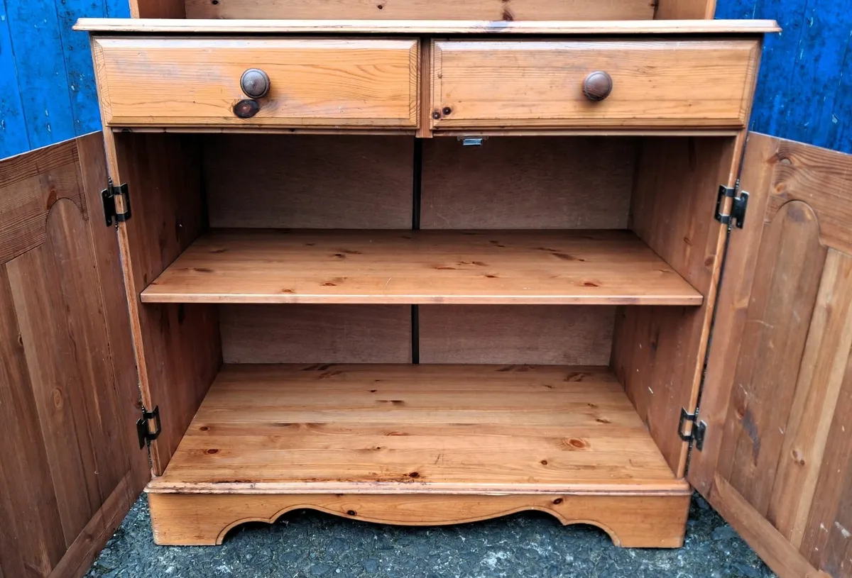 Pine Kitchen Dresser - Image 4