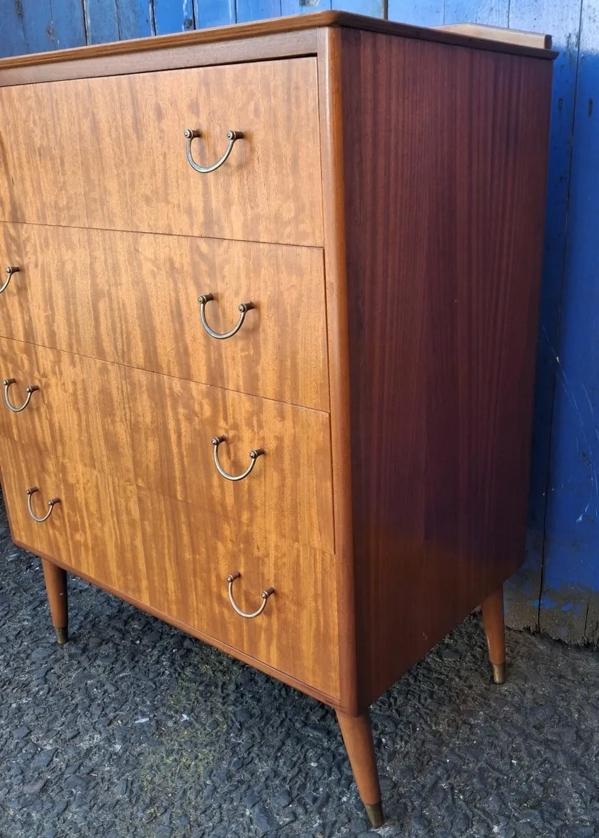 Mid Century Chest of Drawers - Image 4