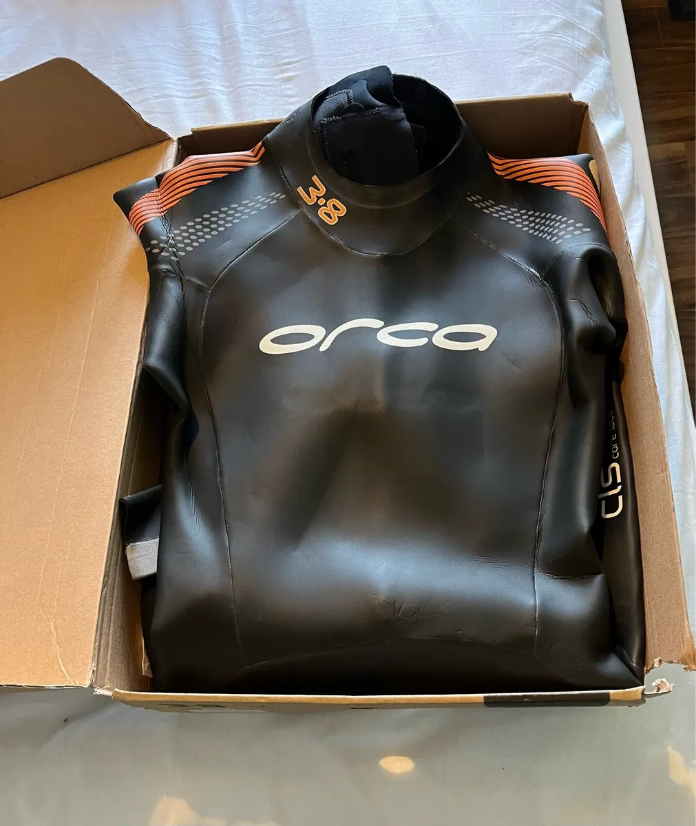 Orca Wetsuit 3.8 Enduro Mens size 8 (as new) €375 - Image 1