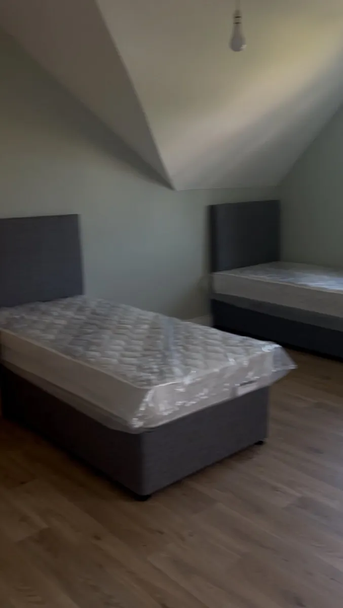 2 x NEW Single Mattress + Frame - Image 1
