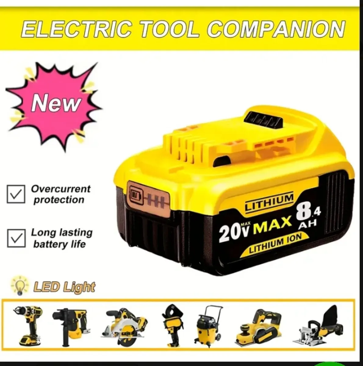 DeWalt 20v battery - Image 4