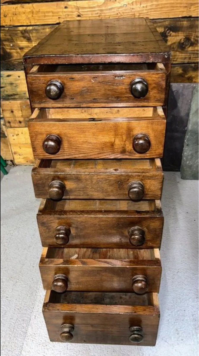 Antique watchmakers drawers - Image 3