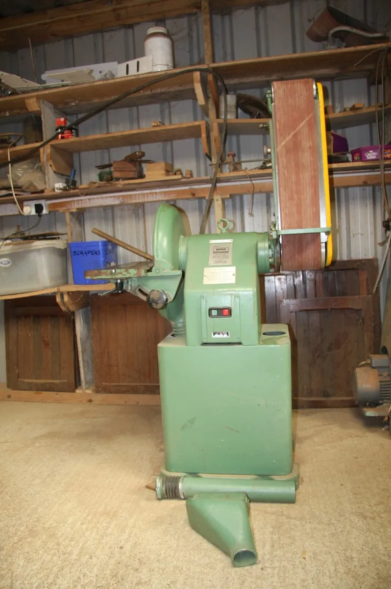 Wadkin disc and belt sander - Image 1