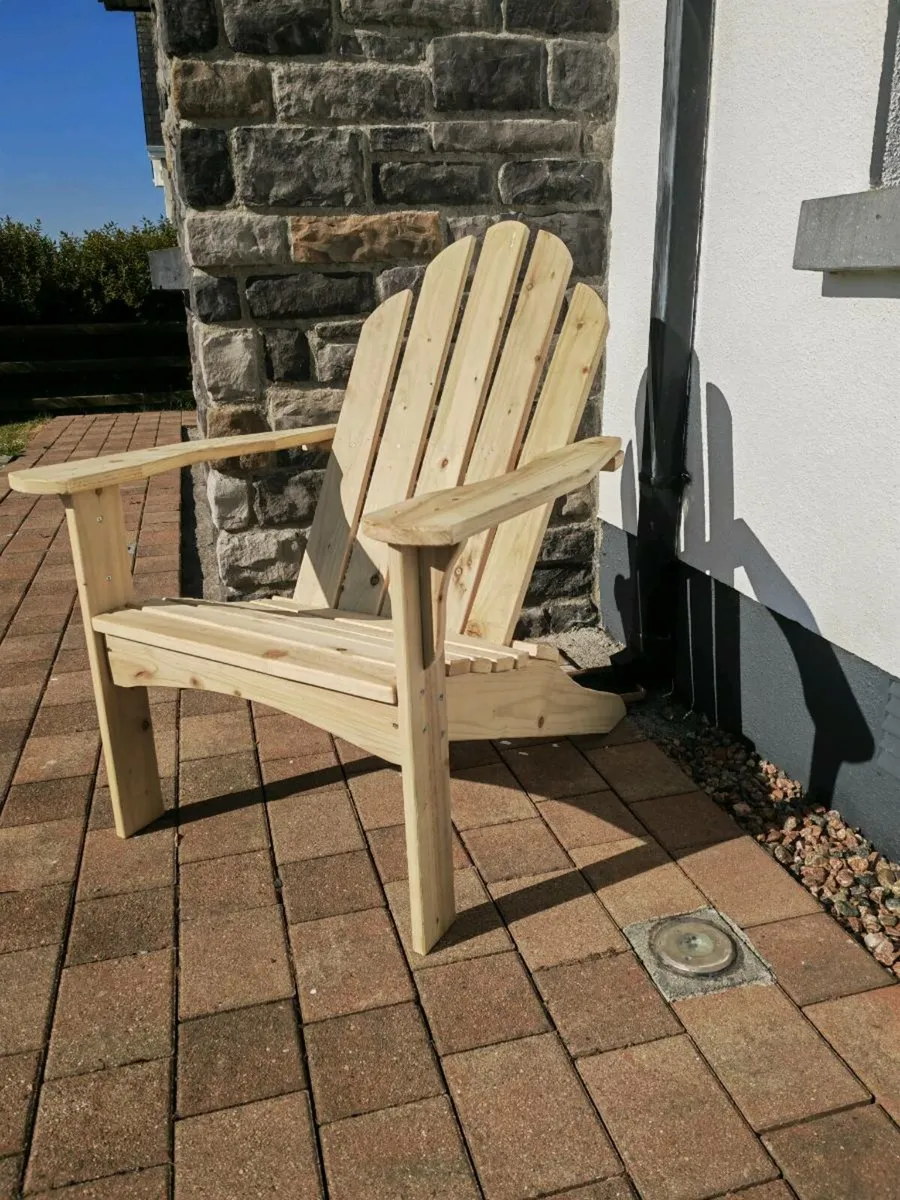 Adirondack garden chairs - Image 1