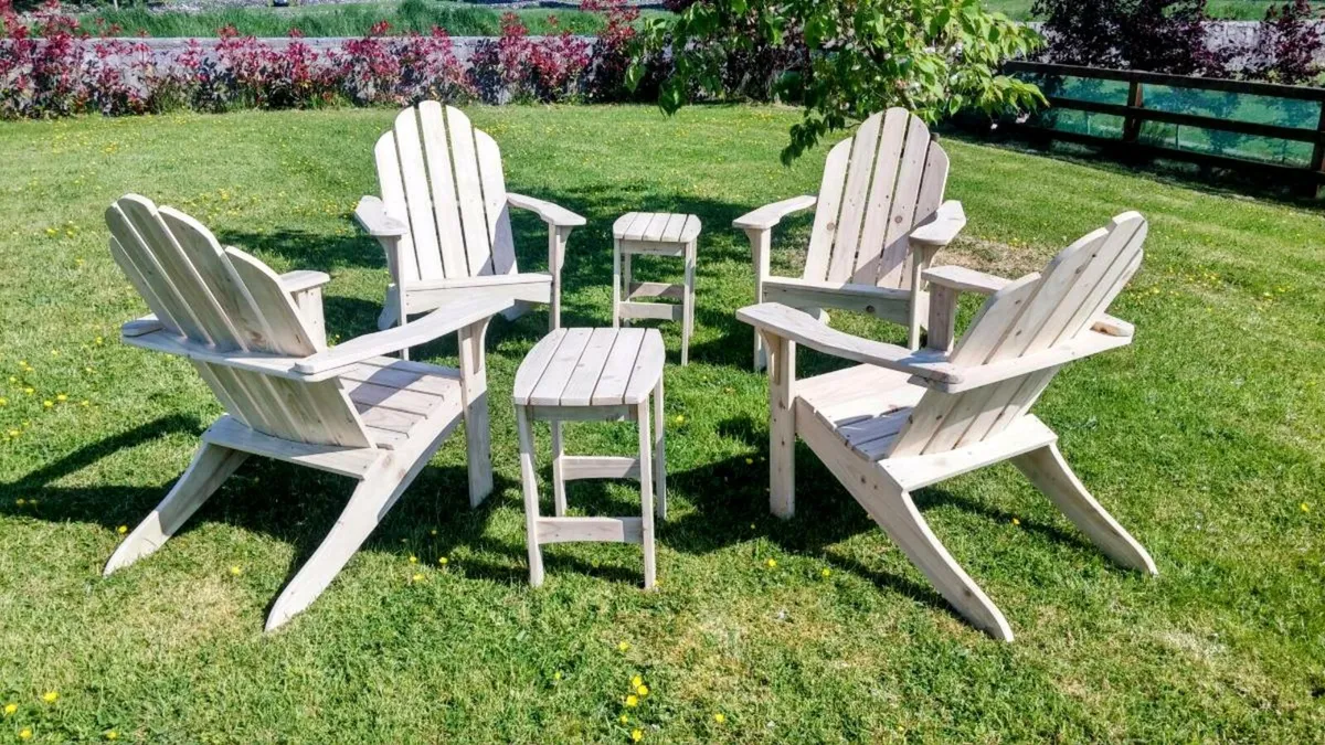 Adirondack garden chairs - Image 2