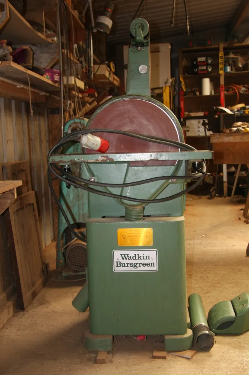 Wadkin disc and belt sander - Image 2