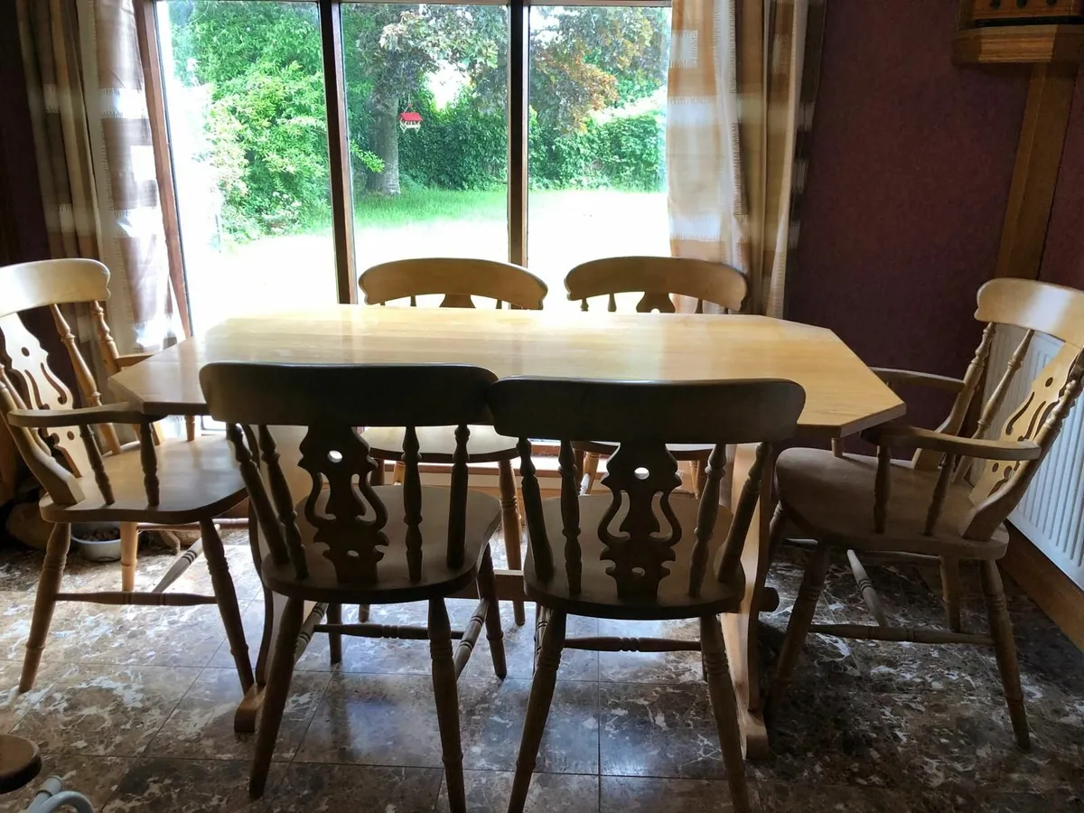Dining Table and Chairs - Image 2