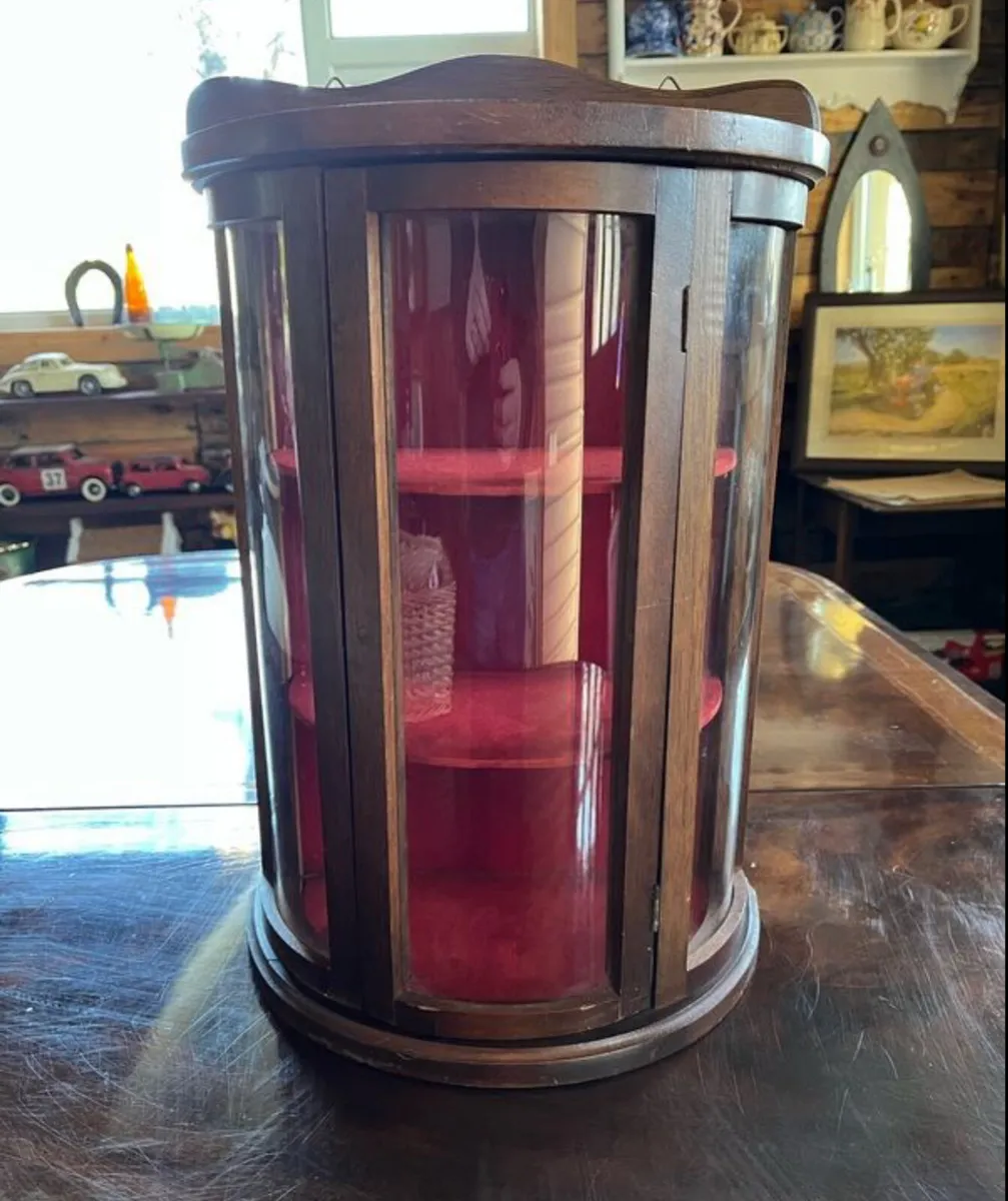 Vintage Wall Hanging Display Cabinet - Image 1