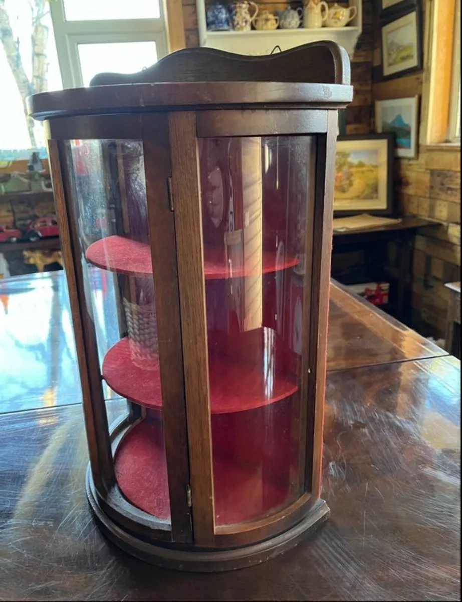 Vintage Wall Hanging Display Cabinet - Image 2