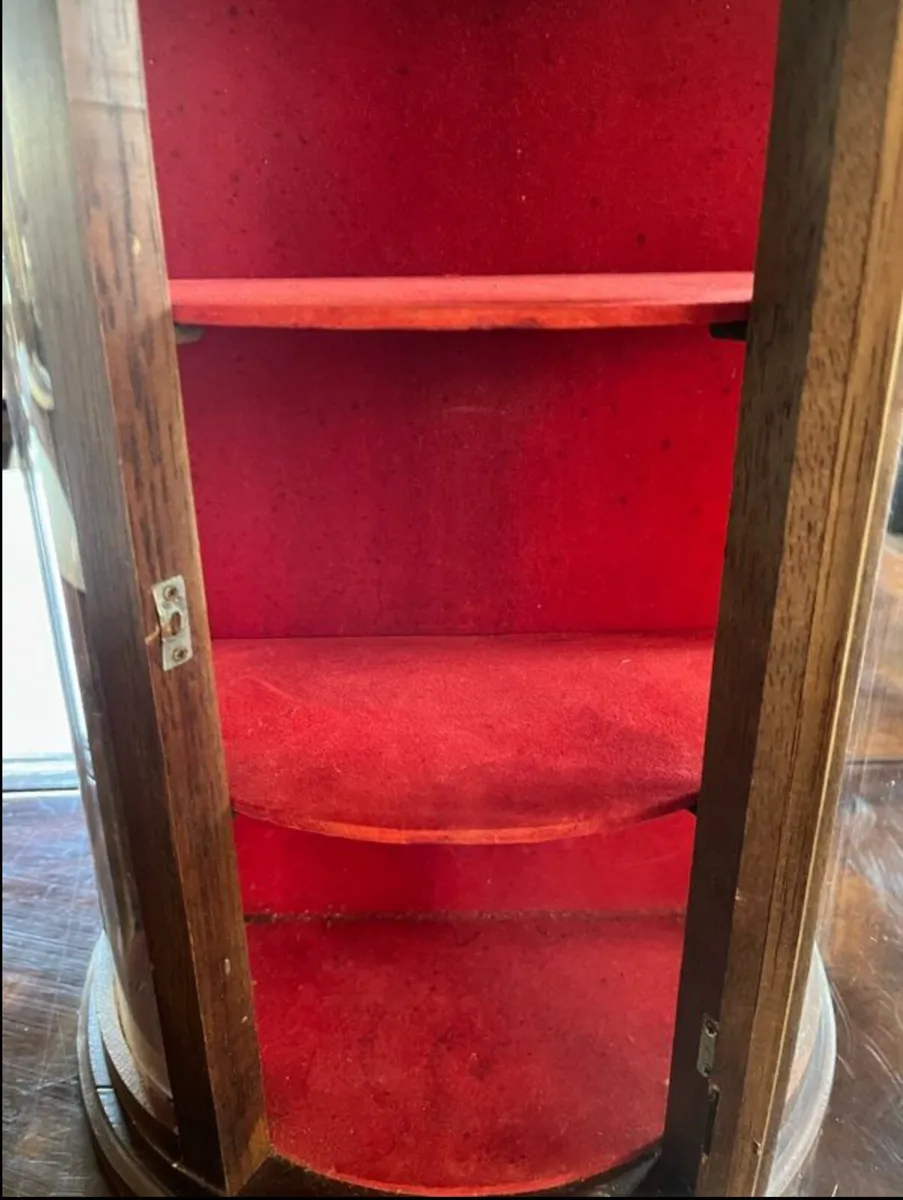 Vintage Wall Hanging Display Cabinet - Image 4