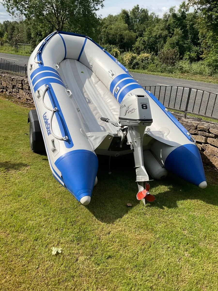 Avon Lodestar Rib and engine for sale - Image 1