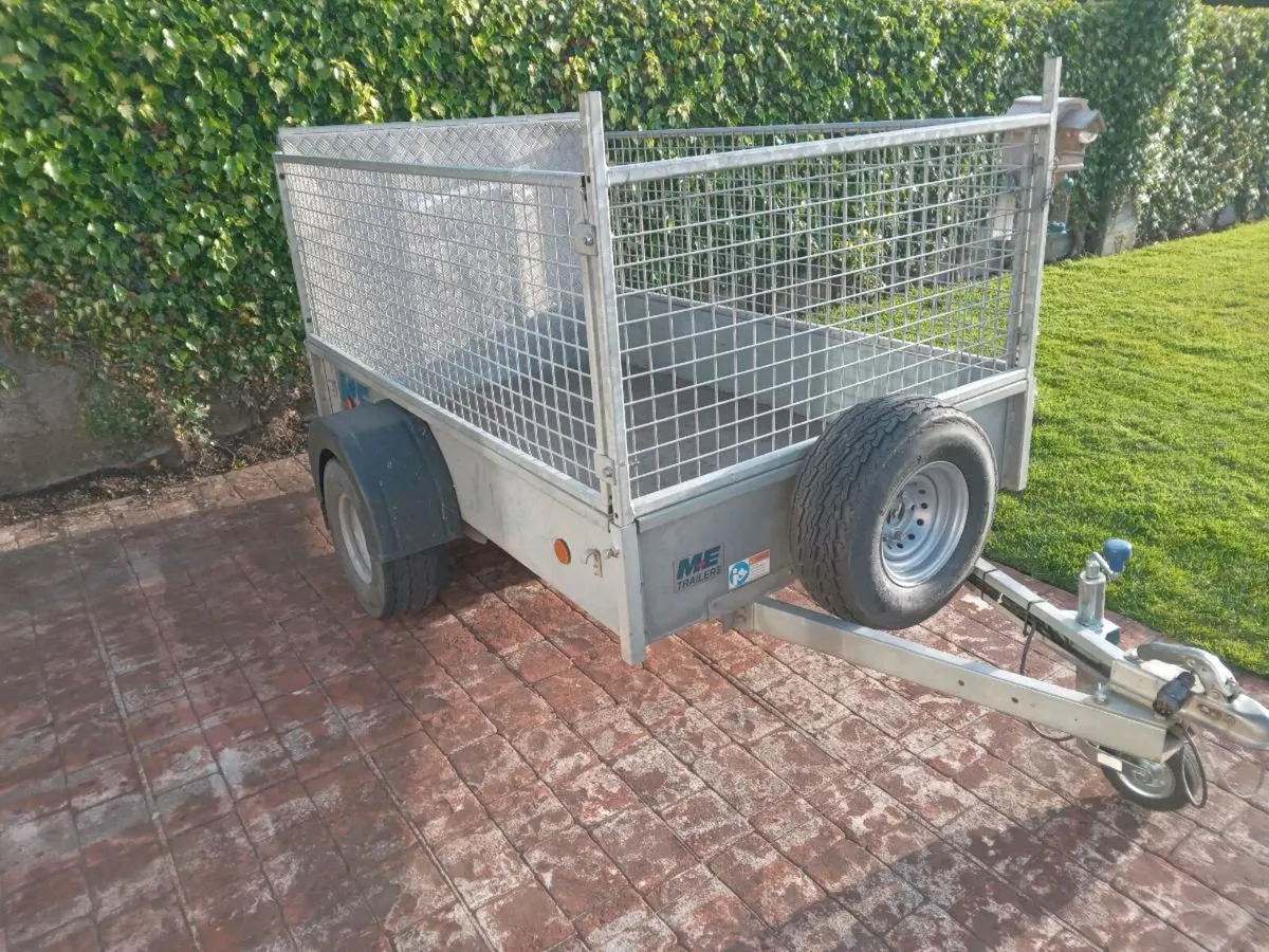 7x4 galvanised trailer - Image 1