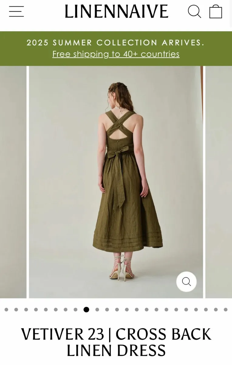 100% Linen dress - Image 1