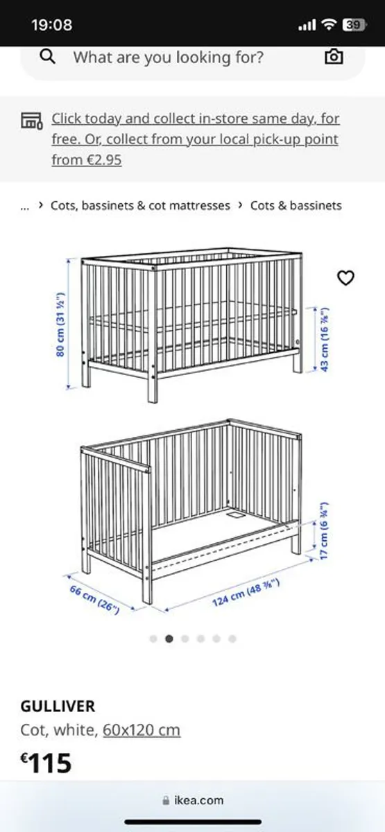 Gulliver cot - Image 4
