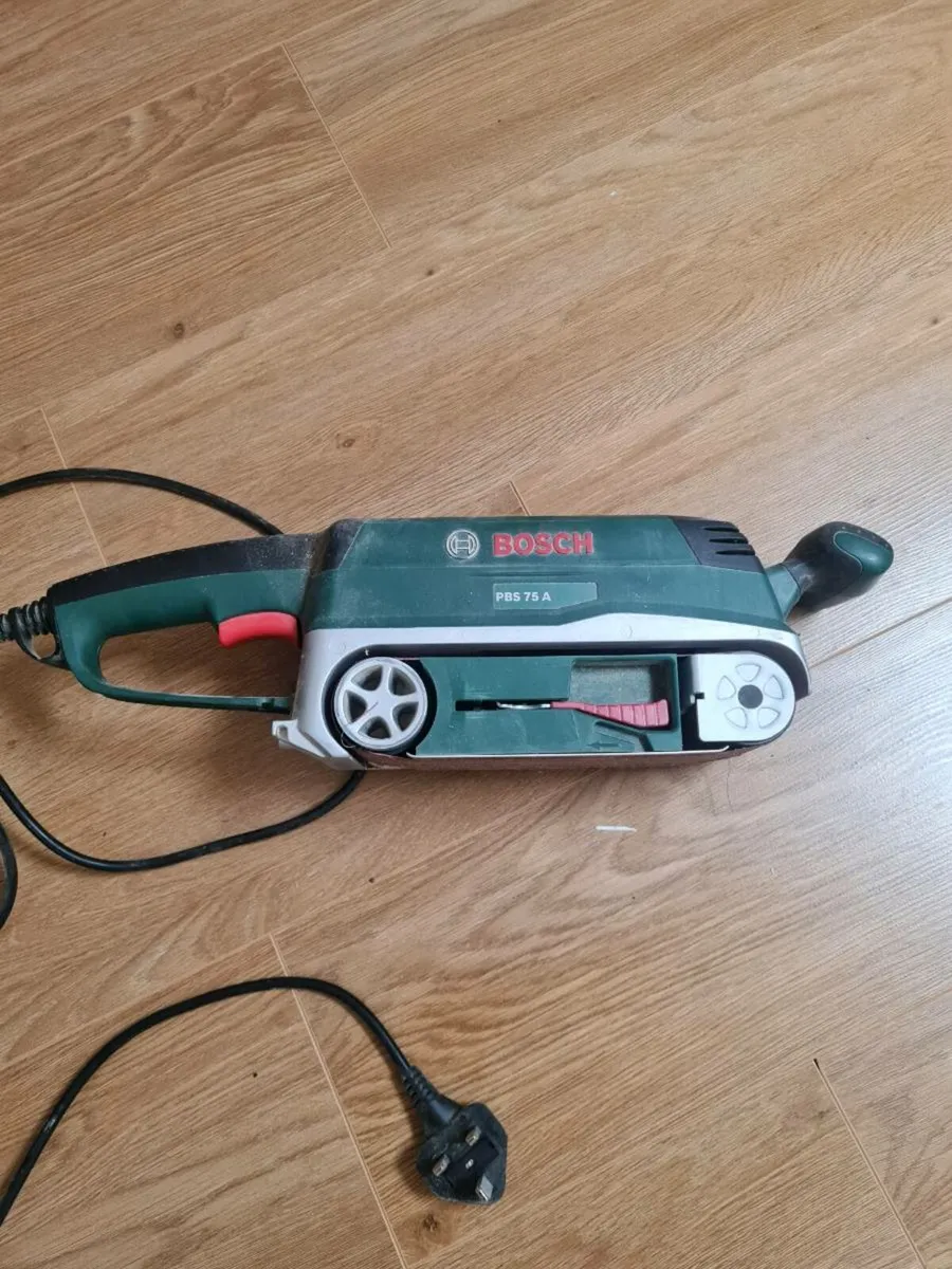 Bosch belt sander - Image 1