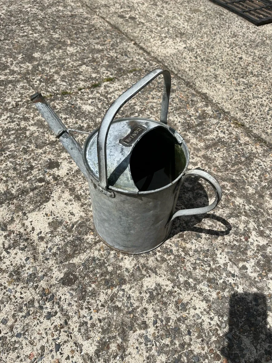 Galvanised Watering Can - Image 3