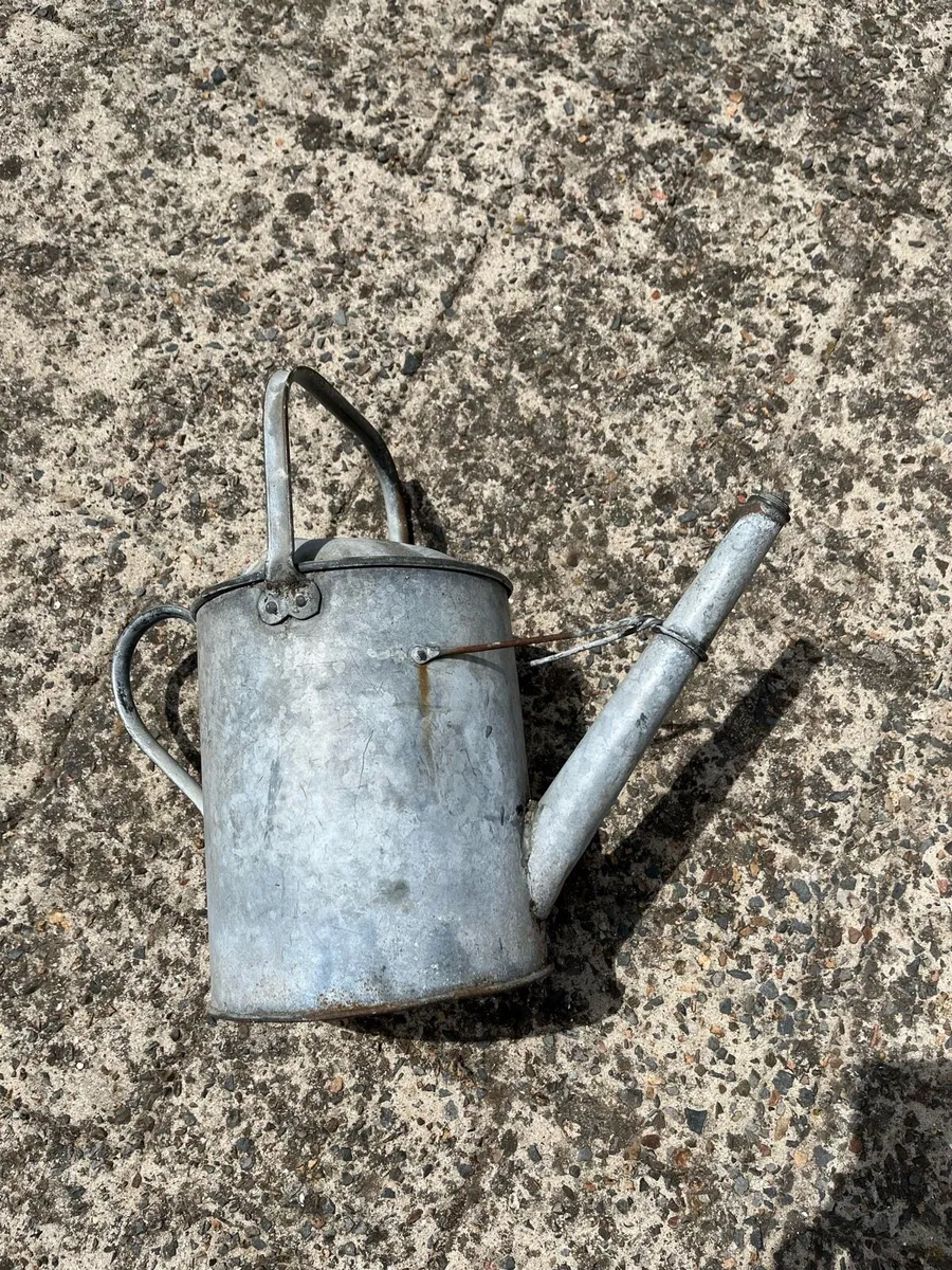 Galvanised Watering Can - Image 4