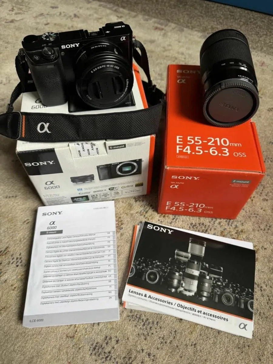 Sony Alpha A6000 Camera bundle - Image 1