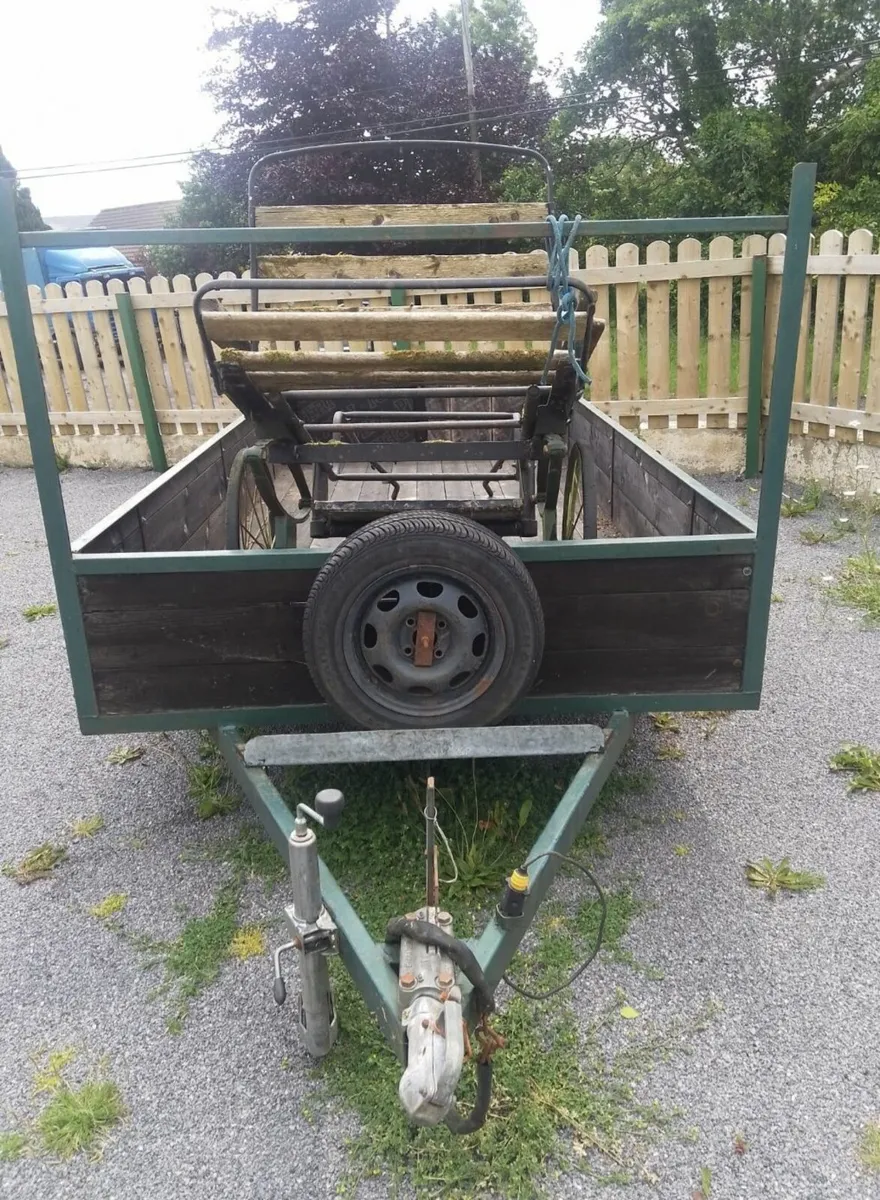 12x5.5 car trailer - Image 1