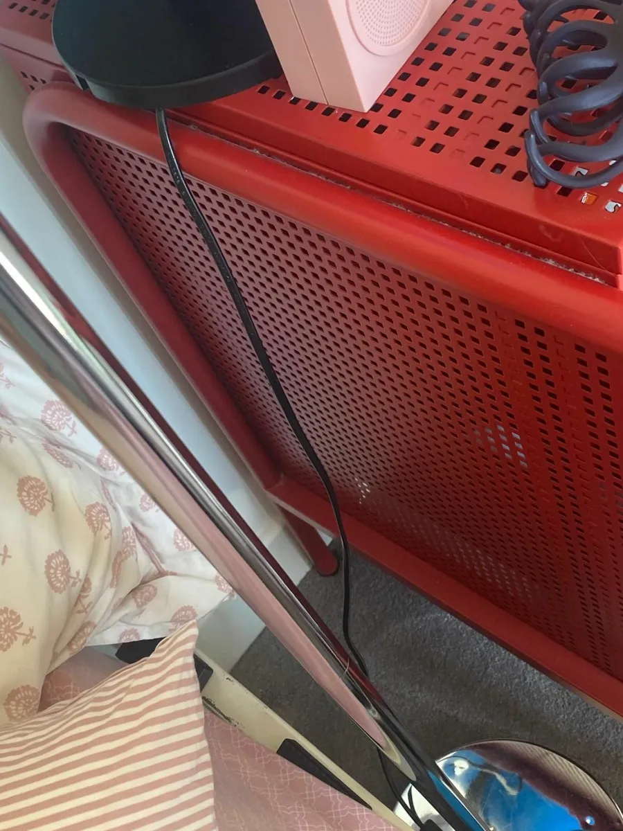 Ikea Nikkeby Red chest of 2 drawers (versatile) - Image 3