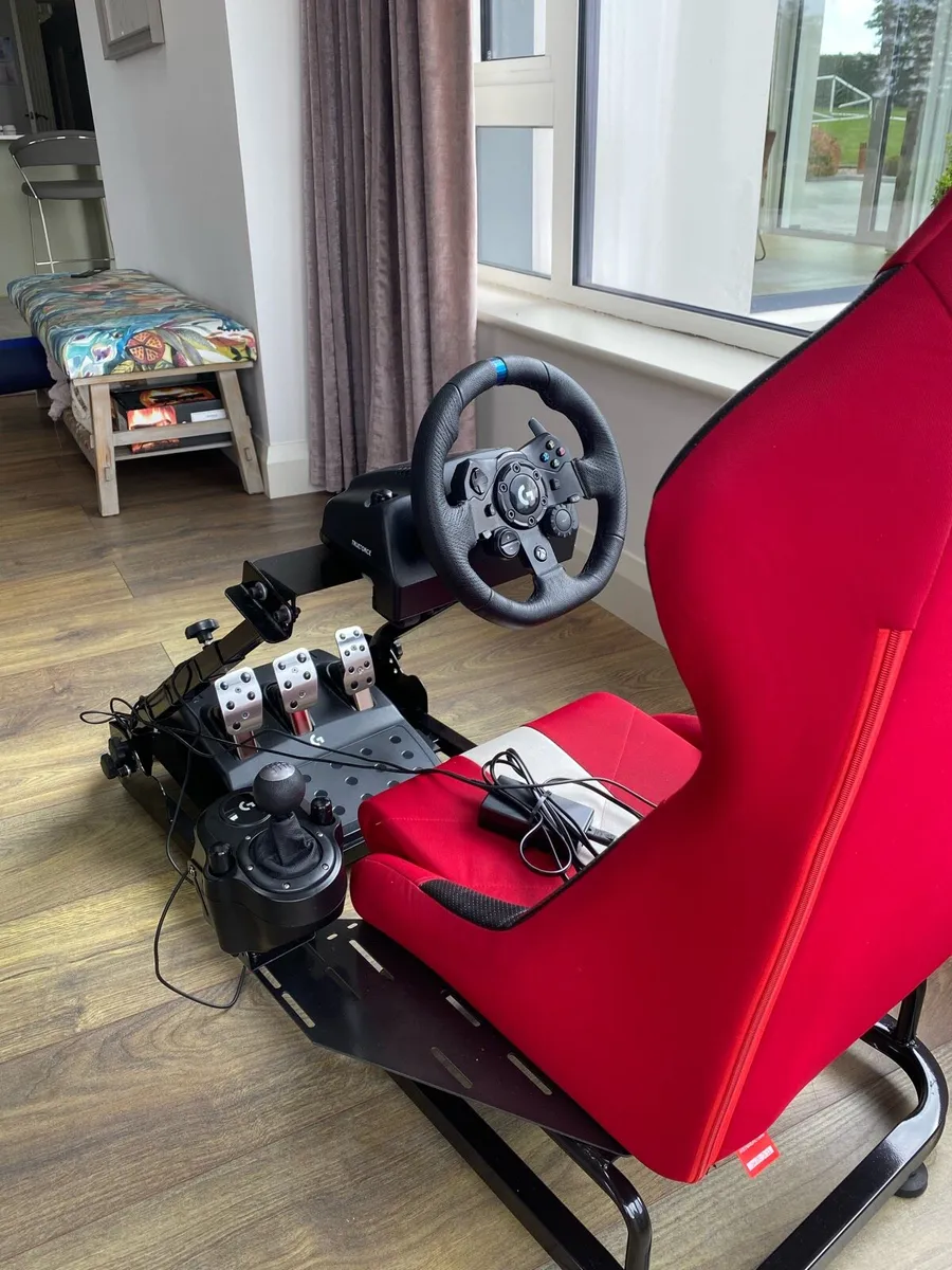 Logitech G923 Xbox racing wheel setup - Image 3