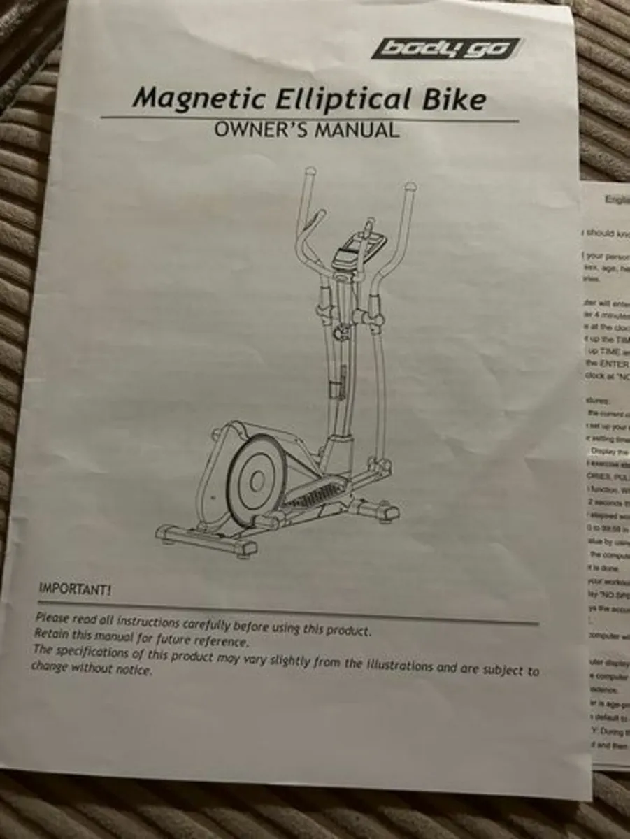 Elliptical Cross Trainer Machine - Image 2