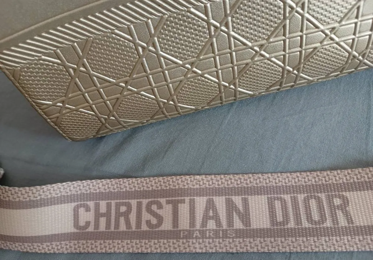 Christian Dior Gold Hand/Sling Bag - Image 2