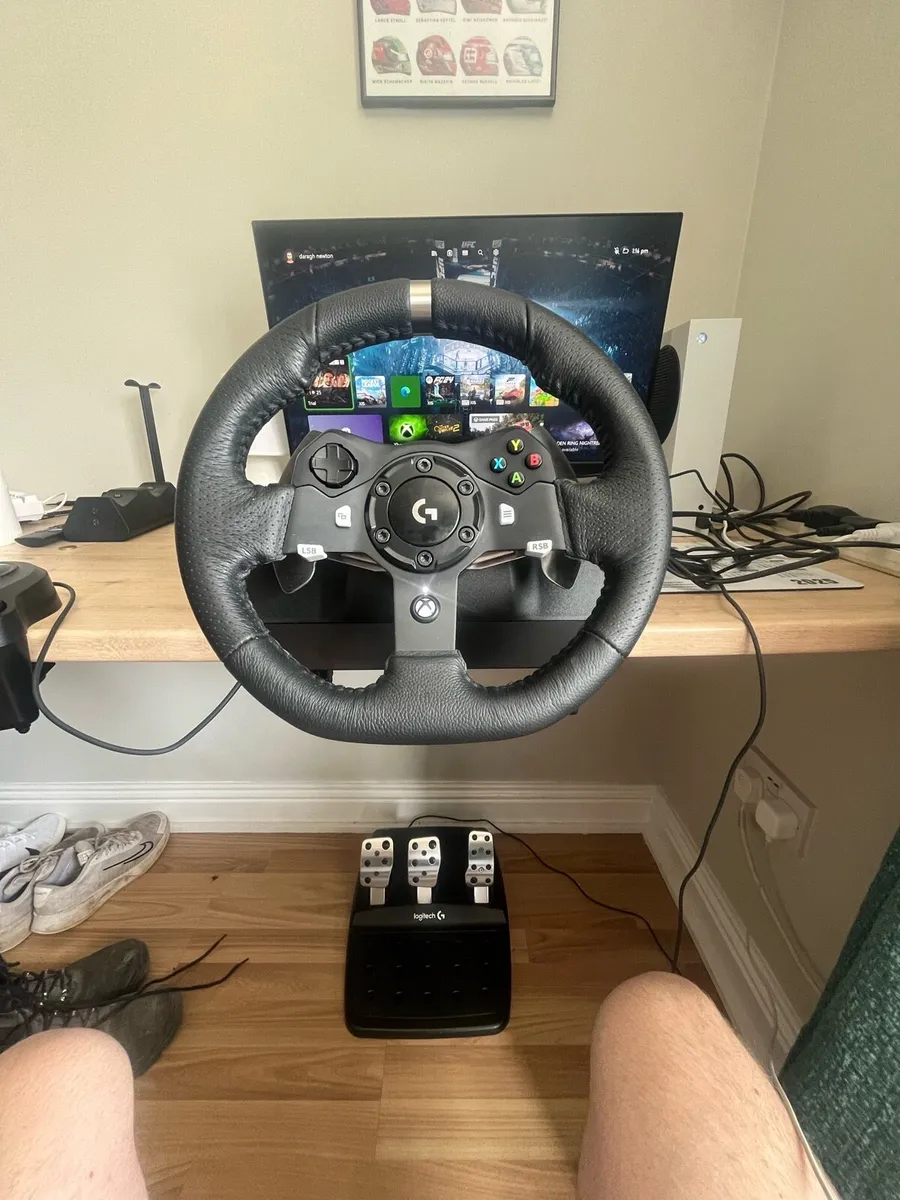 Logitech G920 with gear shifter - Image 1