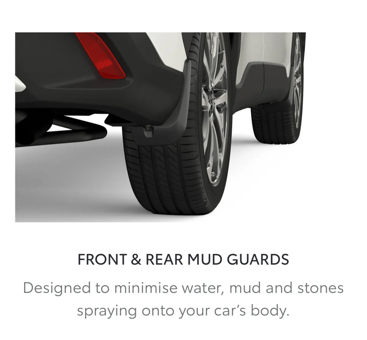 Corolla Cross mud guards - Image 1