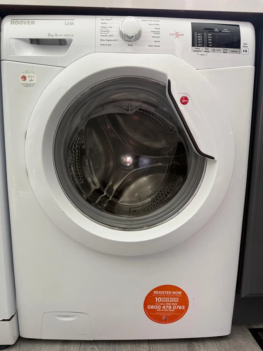 8Kg HOOVER WASHING MACHINE - Image 1