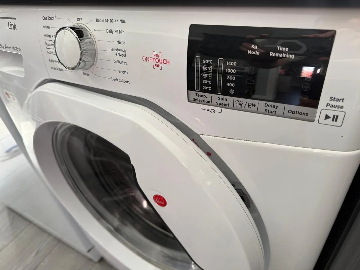 8Kg HOOVER WASHING MACHINE - Image 2