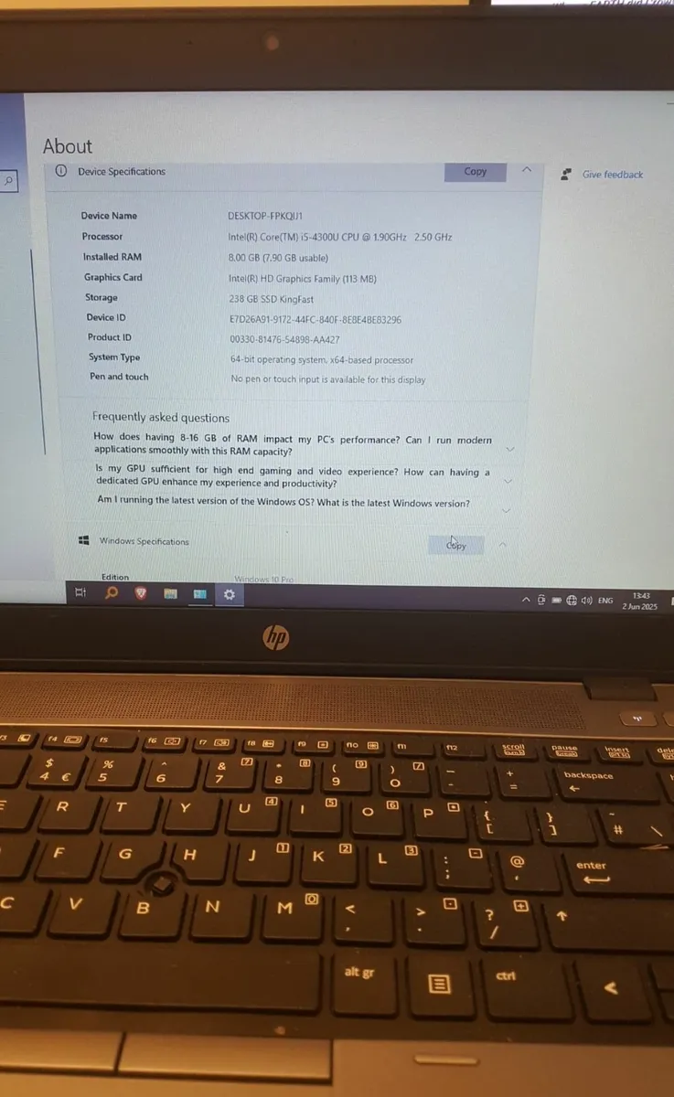 HP Elitebook 840 - Image 2