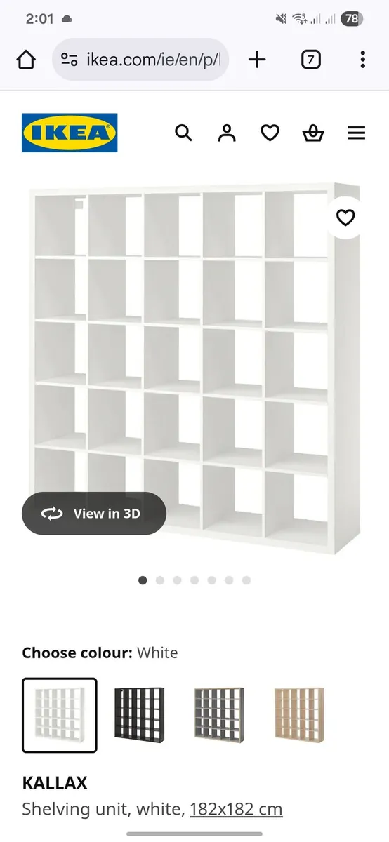 Ikea kallax shelving unit - Image 2